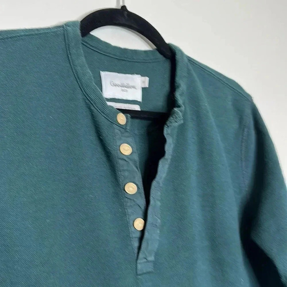 GoodFellow Green Thermal Shirt - Picture 7 of 9